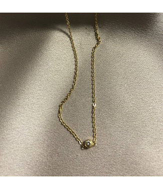 DIORDIE Single diamond necklace