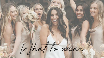  What to wear to a wedding