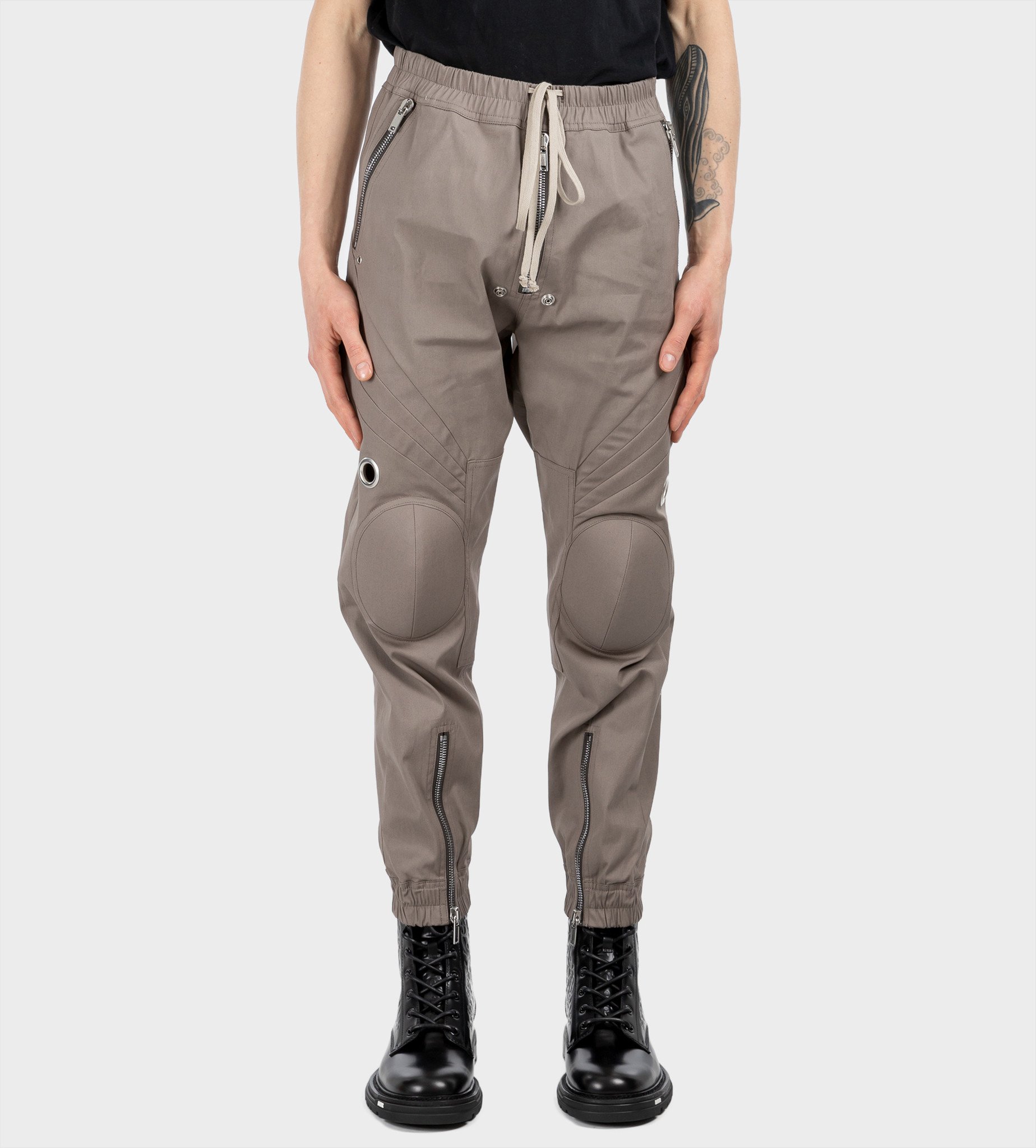 Check de RICK OWENS RICK OWENS Phlegethon Pants Jogger Bikers Dust