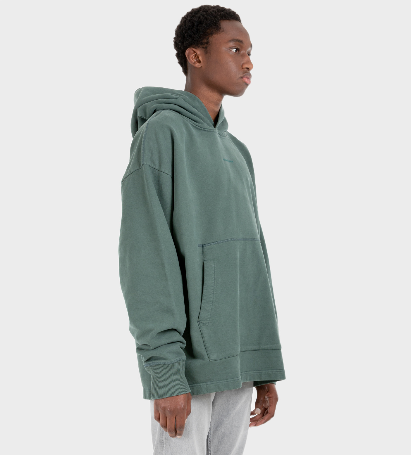 ACNE STUDIOS Hooded Sweatshirt Pine Green