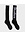 Logo-jacquard Socks Black
