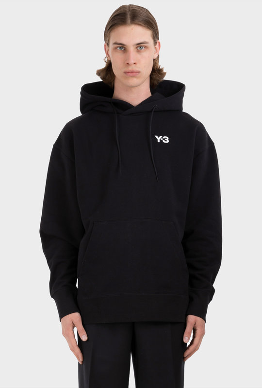 y3 black hoodie