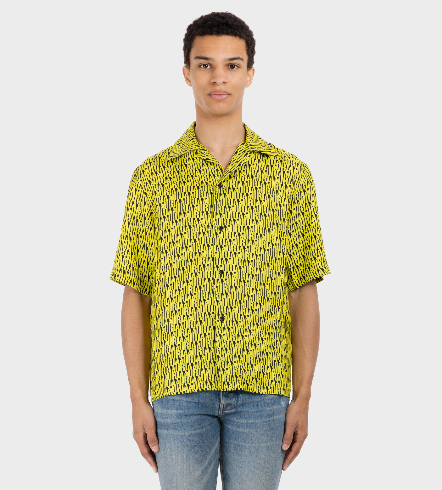AMIRI Shirts PF22MSS005-360 Lime - FOUR 