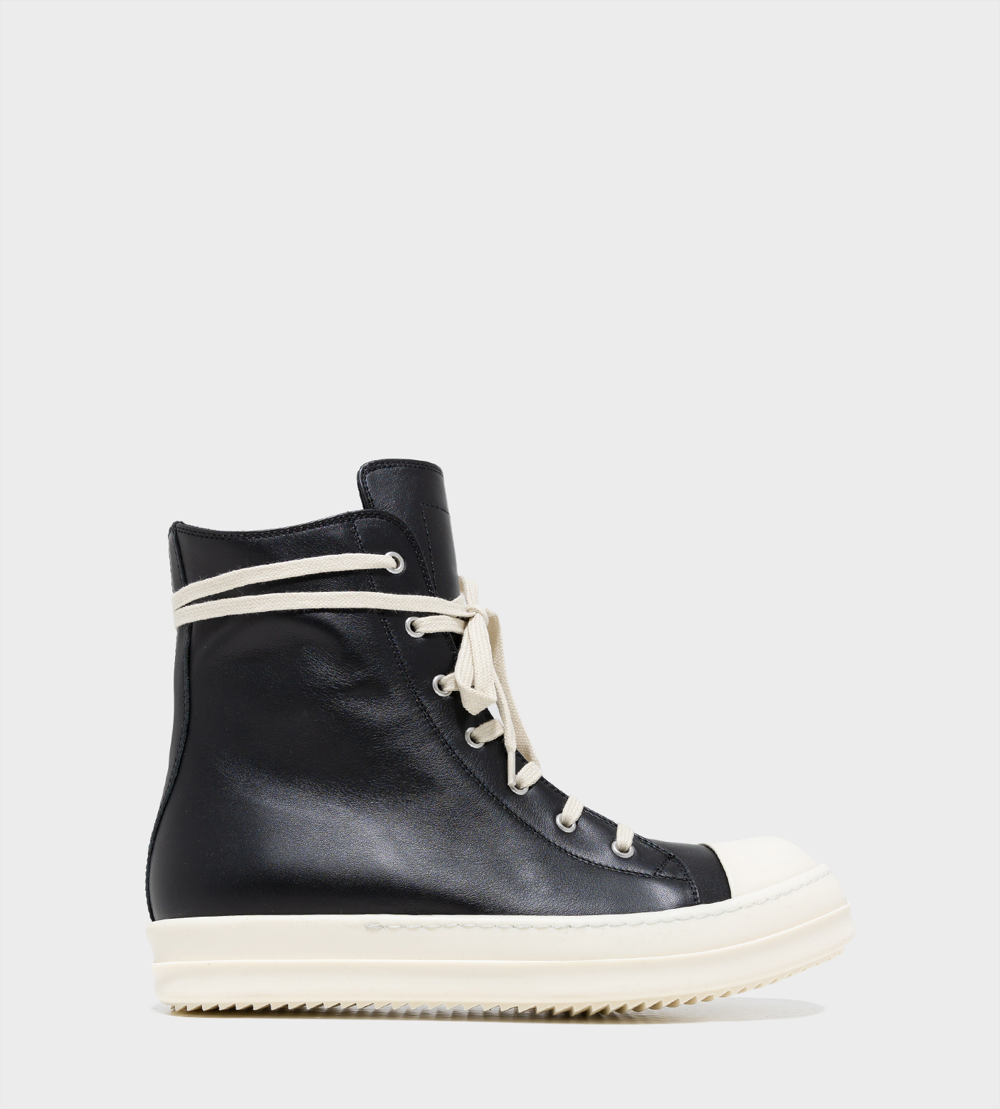 RICK OWENS Lace-up Sneakers Black