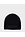 Embroidered-logo Knitted Beanie Black