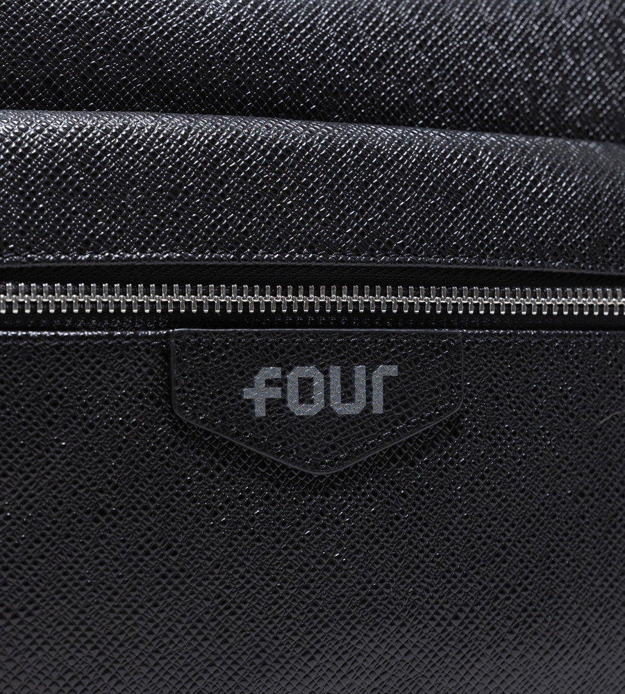 FOUR Messenger Bag Black 210000072400 FOUR Amsterdam FOUR Amsterdam
