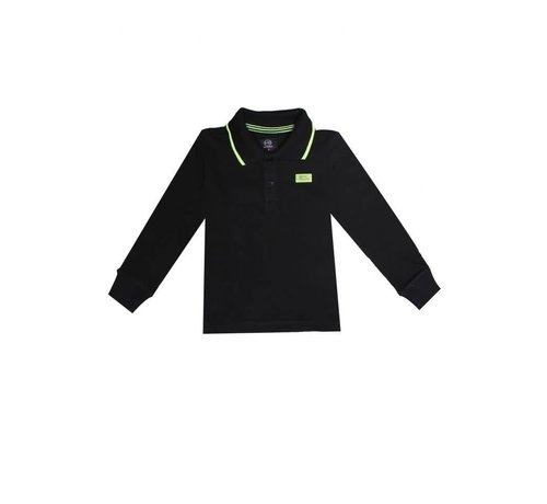 My Brand Colorfull Longsleeve Polo Yellow