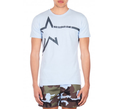 Airforce Tee Star Shirt Blue