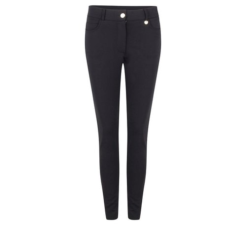 Jacky Luxury Trouser Travel 5 Pocket Black