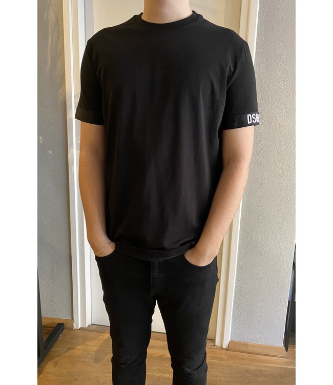 Dsquared2 Round Neck T-Shirt Black/Black