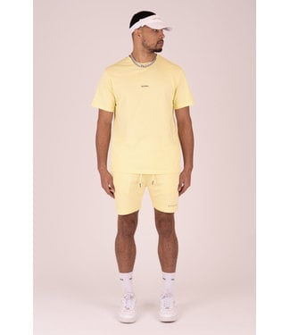 Quotrell Fusa Shorts Lemon / Grey