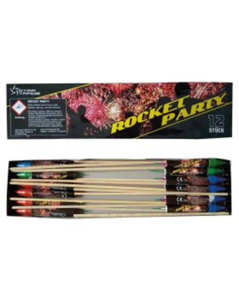 Startrade Pyrotechnik Rocket Party von Startrade