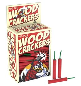 Lesli Feuerwerk Woodcrackers, Crackling-Ruten 100er-Pack