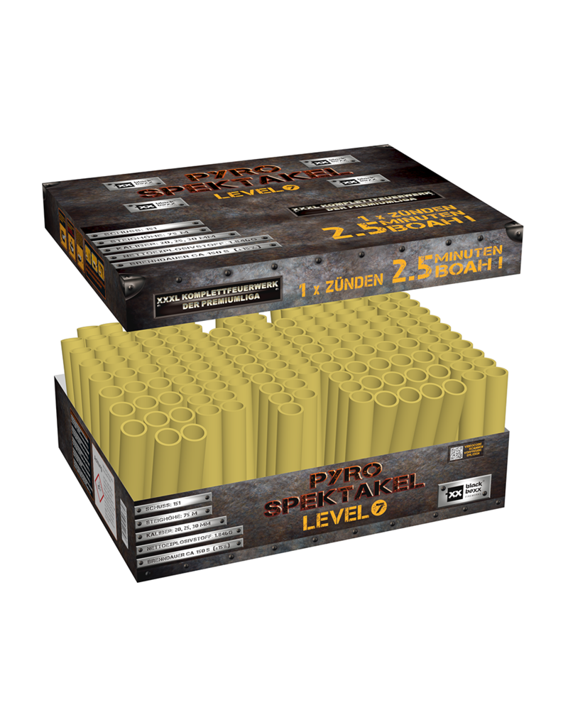 Blackboxx Fireworks Pyro-Spektakel Level 7 von Blackboxx Feuerwerk