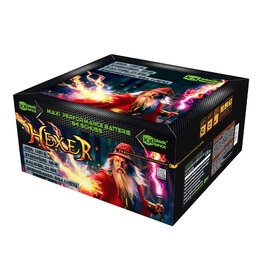 Blackboxx Fireworks Hexer Verbundfeuerwerk 84 Schuss