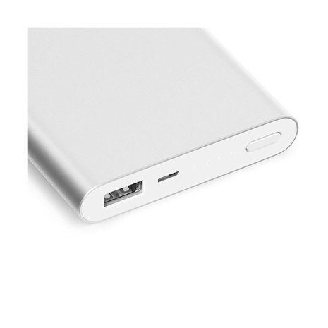 Xiaomi Xiaomi  Powerbank 10.000 mAh V2 Zilver Xiaomi Xiaomi  Powerbank 10.000 mAh V2 Zilver