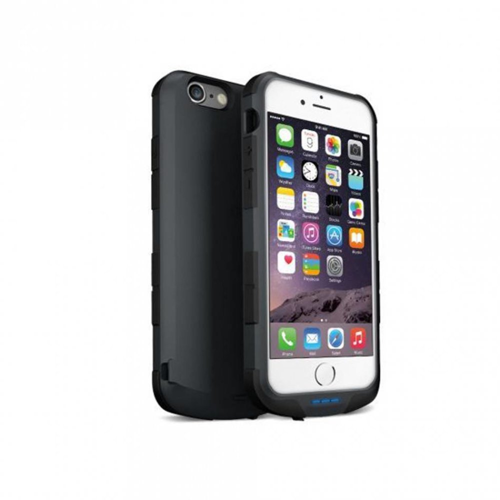 iWalk iWalk Chameleon Immortal iPhone 6(s) 2400mAh - zwart iWalk iWalk Chameleon Immortal iPhone 6(s) 2400mAh - zwart