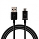 Micro USB kabel Zwart Micro USB kabel Zwart