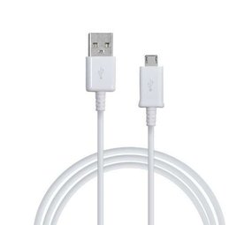 Micro USB kabel Wit Micro USB kabel Wit
