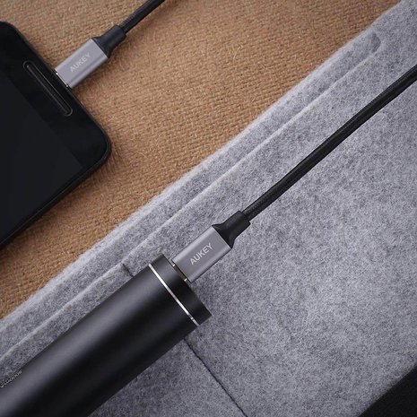 Aukey Aukey CB-CD5 USB-C Kabel 1 Meter Aukey Aukey CB-CD5 USB-C Kabel 1 Meter