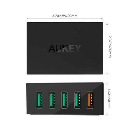 Aukey Aukey PA-T15 5-poort USB Multi Lader