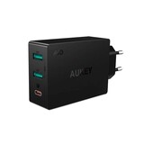 Aukey Aukey PA-Y4 3-poort USB-C Lader Aukey Aukey PA-Y4 3-poort USB-C Lader