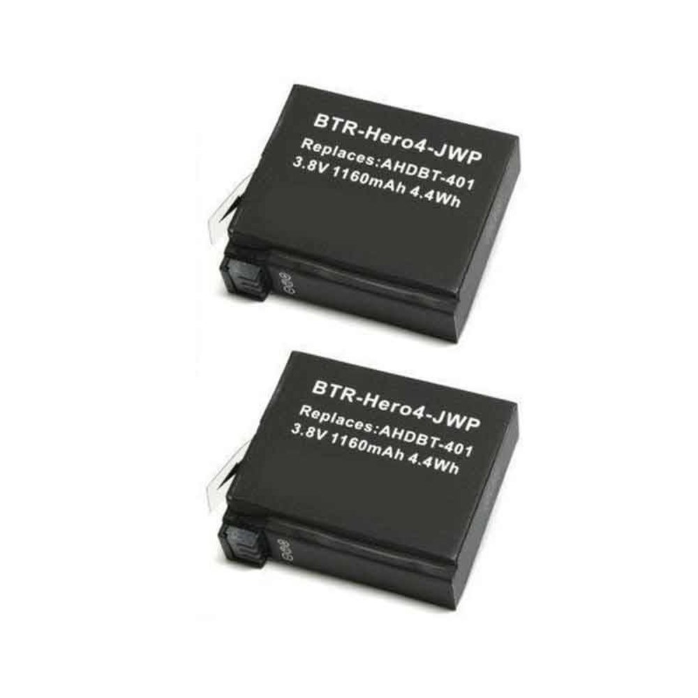 GoPro Batterij Hero 4 accu 1.160 mAh GoPro Batterij Hero 4 accu 1.160 mAh