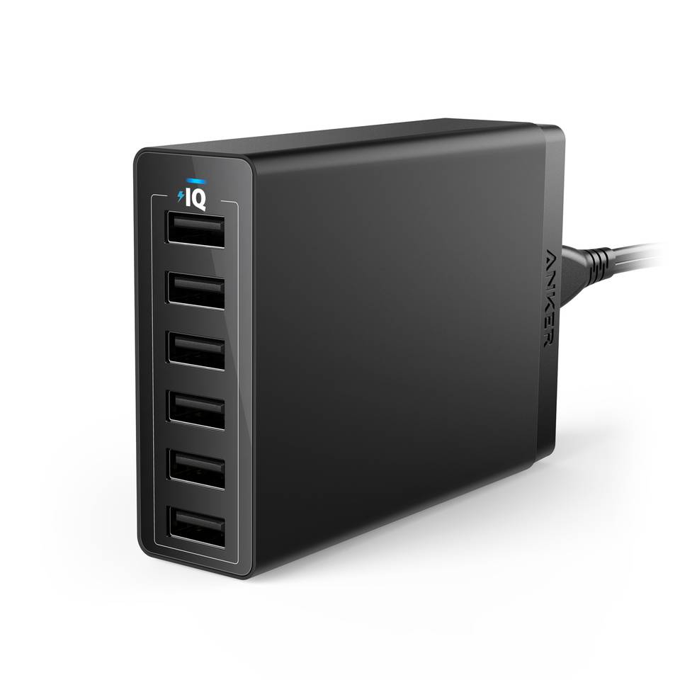 Wantrouwen Canberra winnaar Anker PowerPort 6 Poort USB Multi Lader - Externe Batterij