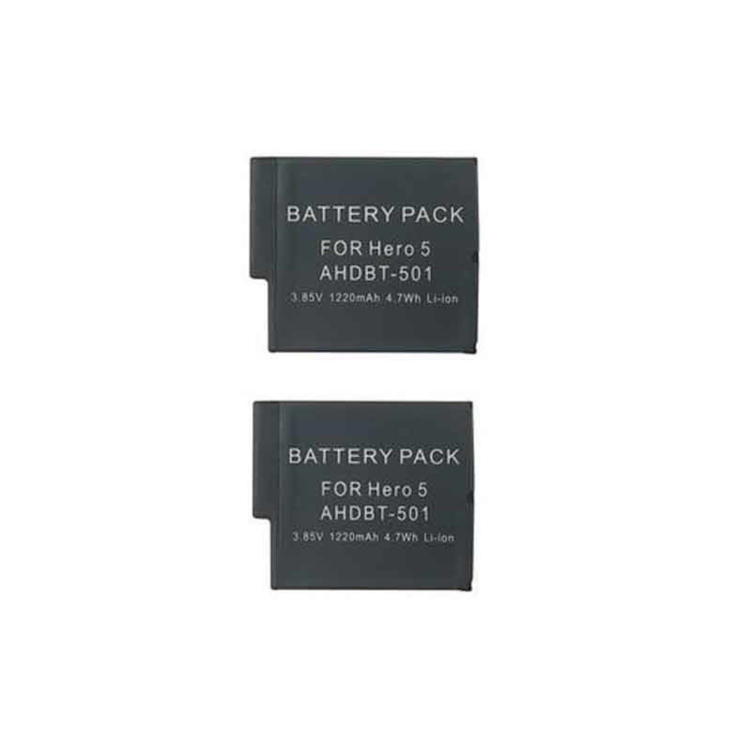 GoPro Batterij Hero 5 / accu 1.220 mAh - Externe Batterij