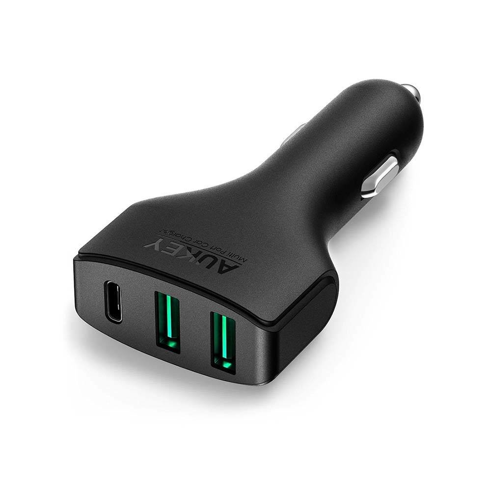 Aukey Aukey CC-Y3 USB-C Autolader Aukey Aukey CC-Y3 USB-C Autolader