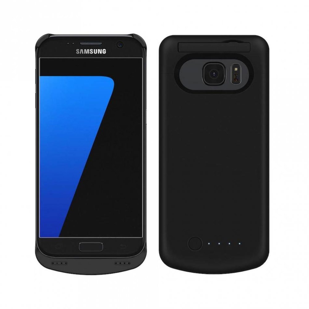 Samsung Galaxy S7 Battery Case 4000 mAh Zwart