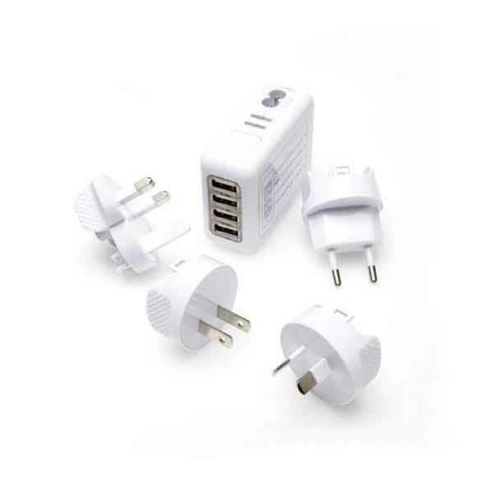 Reis Lader 4x USB Multi Lader Reis Lader 4x USB Multi Lader