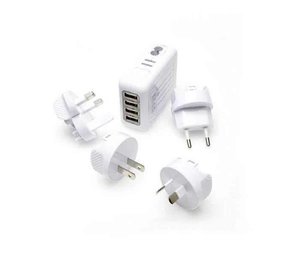Reis Adapter 4-Poort Lader Reis Adapter 4-Poort Lader