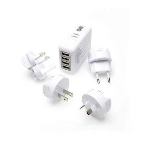 Reis Lader 4x USB Multi Lader Reis Lader 4x USB Multi Lader