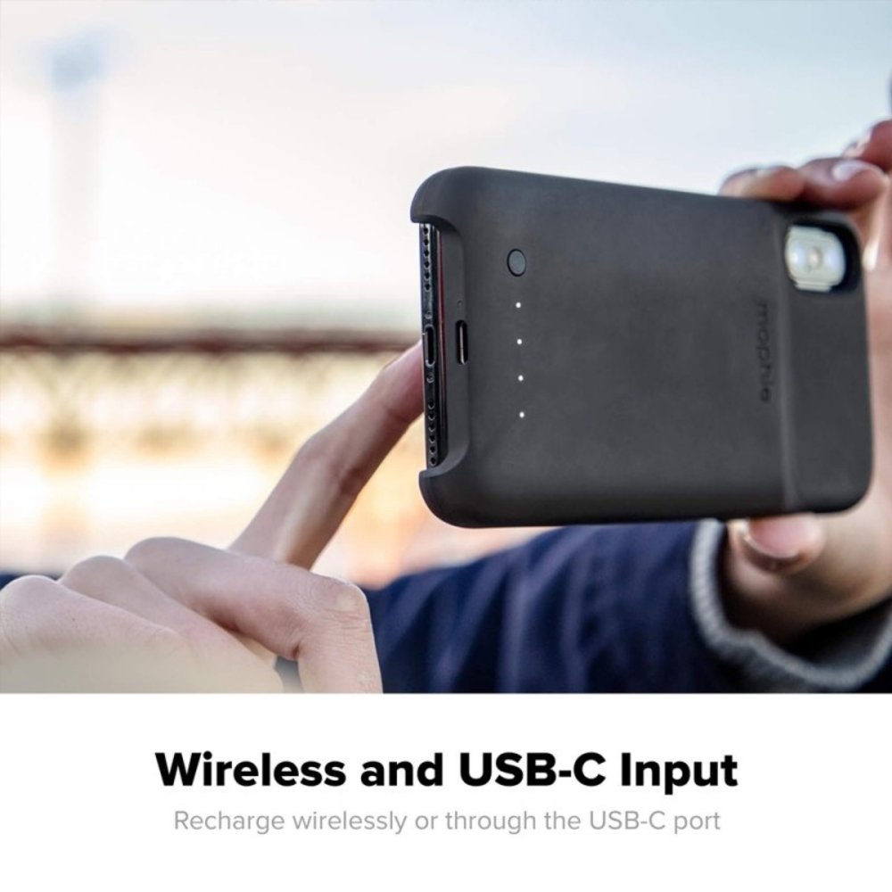 Mophie Mophie Juice Pack Access iPhone Xr - Zwart