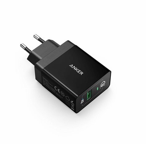 Anker Anker PowerPort  Adapter Quick Charge 3.0 Zwart