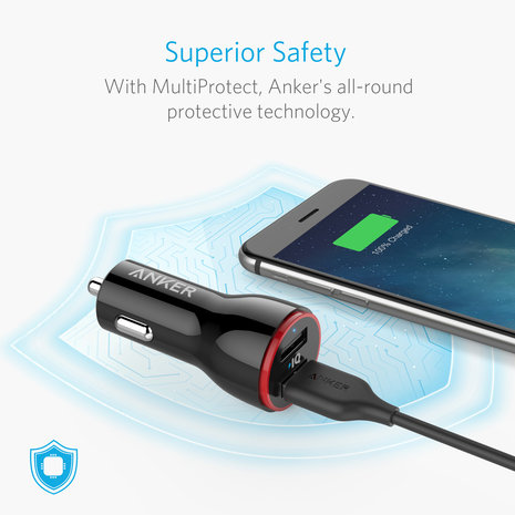 Anker Anker PowerDrive 2 Autolader Anker Anker PowerDrive 2 Autolader