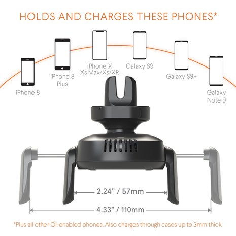 Kenu Kenu Airframe Wireless Qi Autohouder Kenu Kenu Airframe Wireless Qi Autohouder