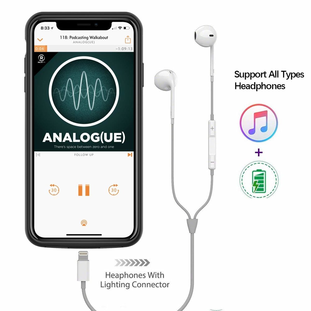 Movadi Movadi battery case 4000 mAh iPhone X/XS