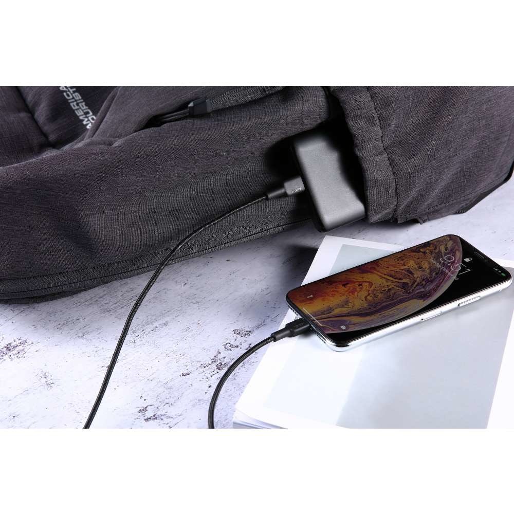 Aukey Aukey USB-C PD Lightning kabel 2 meter -  CB-CL2 Aukey Aukey USB-C PD Lightning kabel 2 meter -  CB-CL2