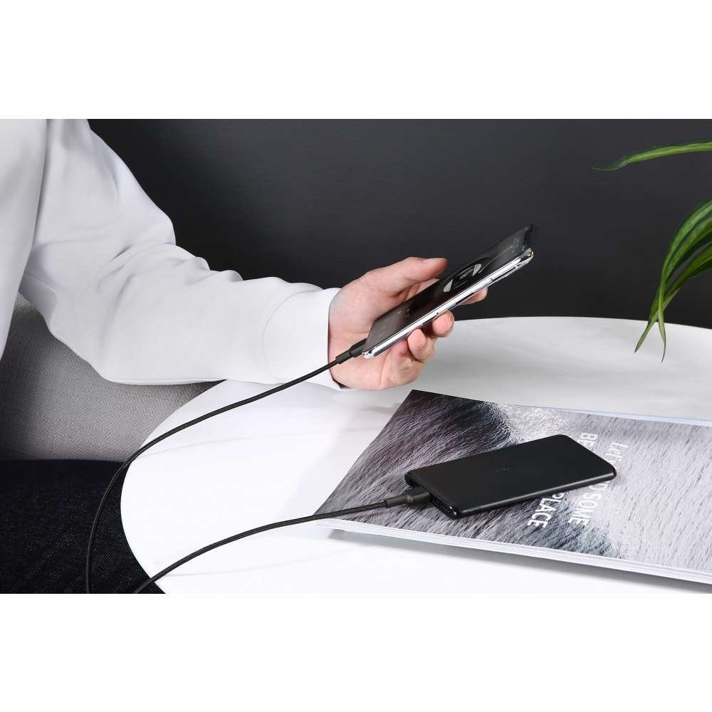Aukey Aukey USB-C PD Lightning kabel 2 meter -  CB-CL2 Aukey Aukey USB-C PD Lightning kabel 2 meter -  CB-CL2