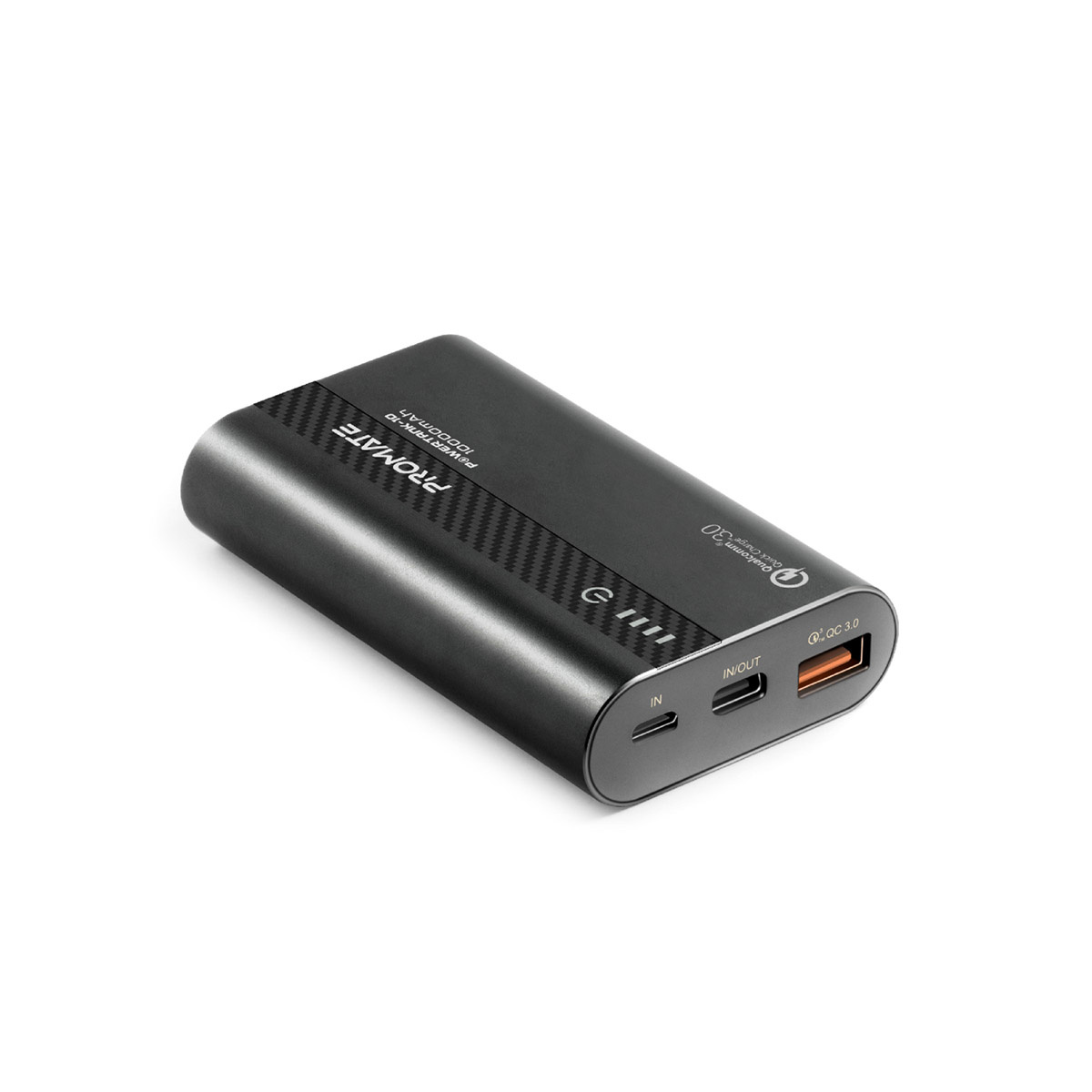 Power Pack Performance 10 Power Bank 10000 MAh - 3 Uscite USB-C E 2 USB-A, Ricarica Rapida, Display LED