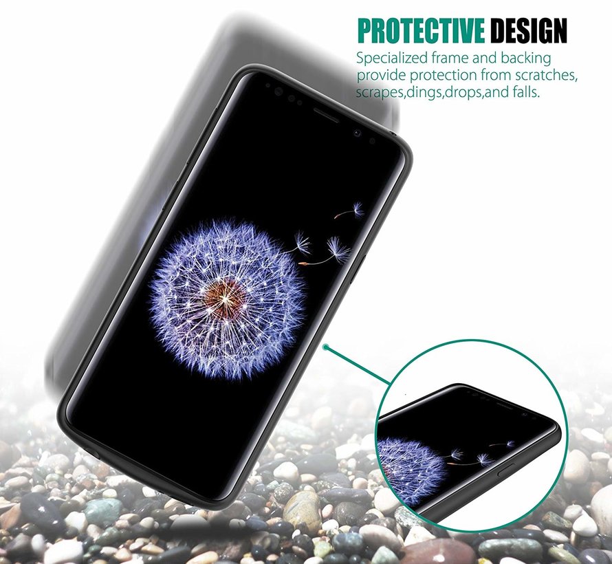 Samsung Galaxy S9 Battery Case - Zwart