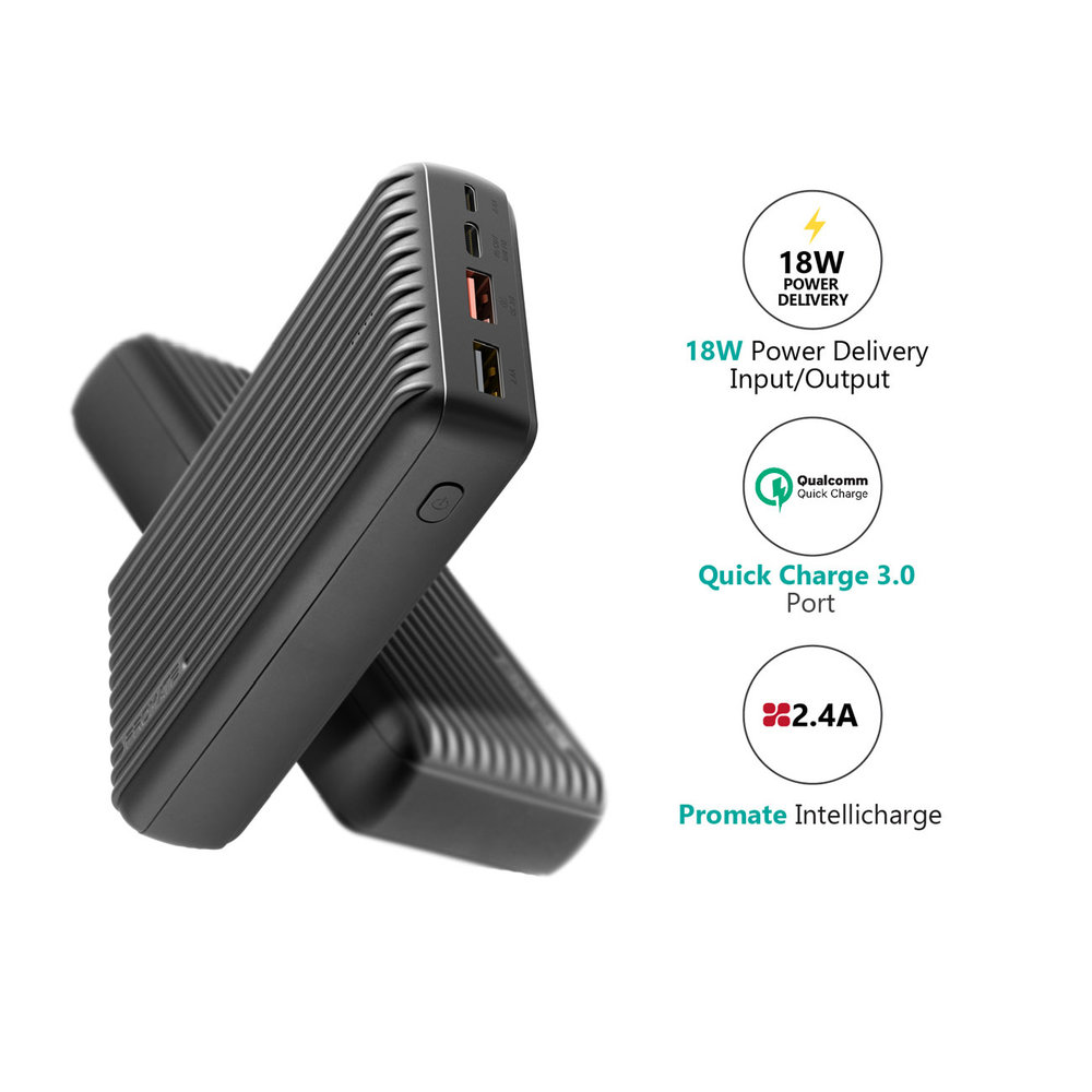 Promate Promate Titan 30.000 mAh USB-C PD