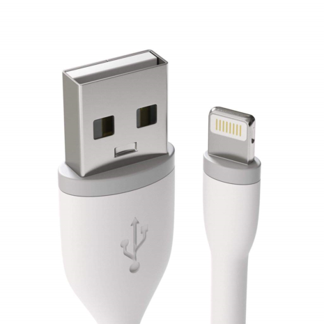 Satechi Satechi USB-A - Lightning MFI 0.15m - Wit
