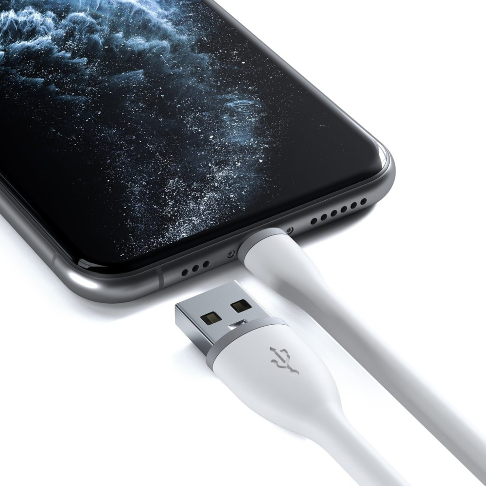 Satechi Satechi USB-A - Lightning MFI 0.15m - Wit