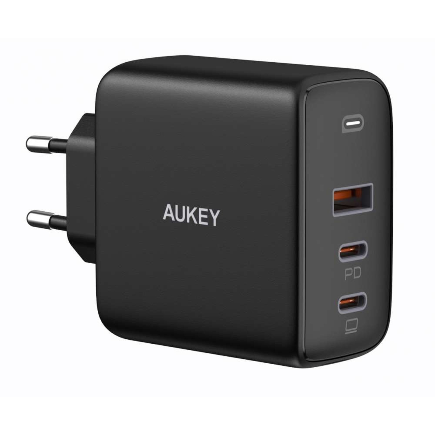 Vreemdeling Huiswerk maken aangenaam Aukey PA-B6S USB / Dual USB-C Power Delivery Thuislader - Zwart - Externe  Batterij