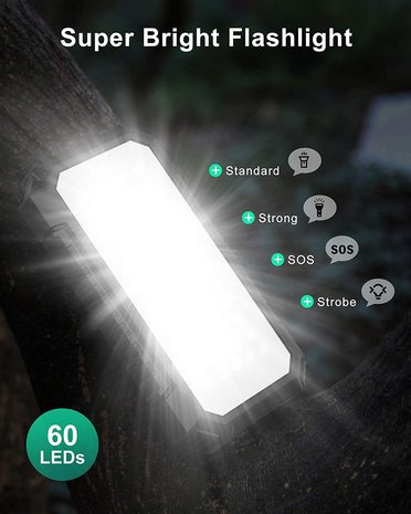 Riapow Riapow Solar Outdoor Powerbank 26.800mAh Riapow Riapow Solar Outdoor Powerbank 26.800mAh