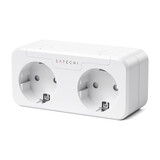 Satechi Satechi Homekit Slim Dubbel Stopcontact Satechi Satechi Homekit Slim Dubbel Stopcontact