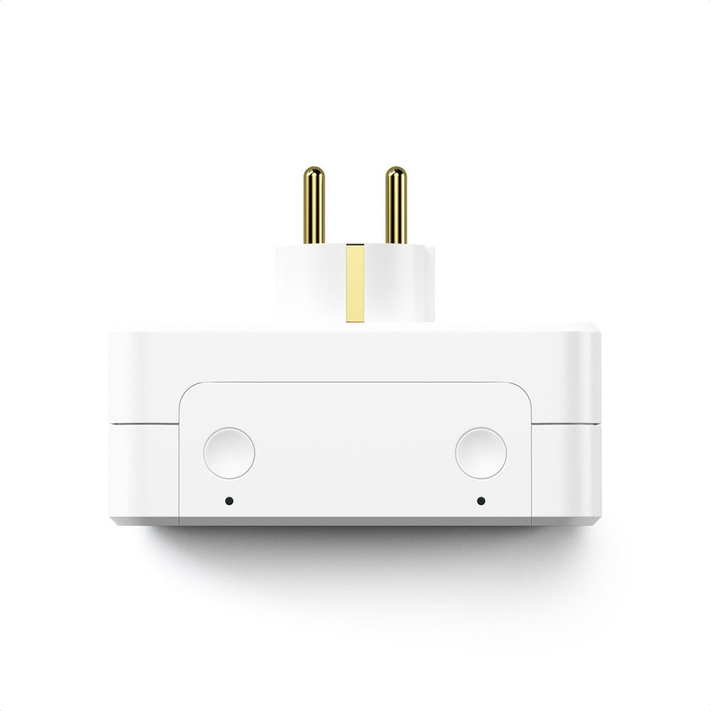 Satechi Satechi Homekit Slim Dubbel Stopcontact Satechi Satechi Homekit Slim Dubbel Stopcontact